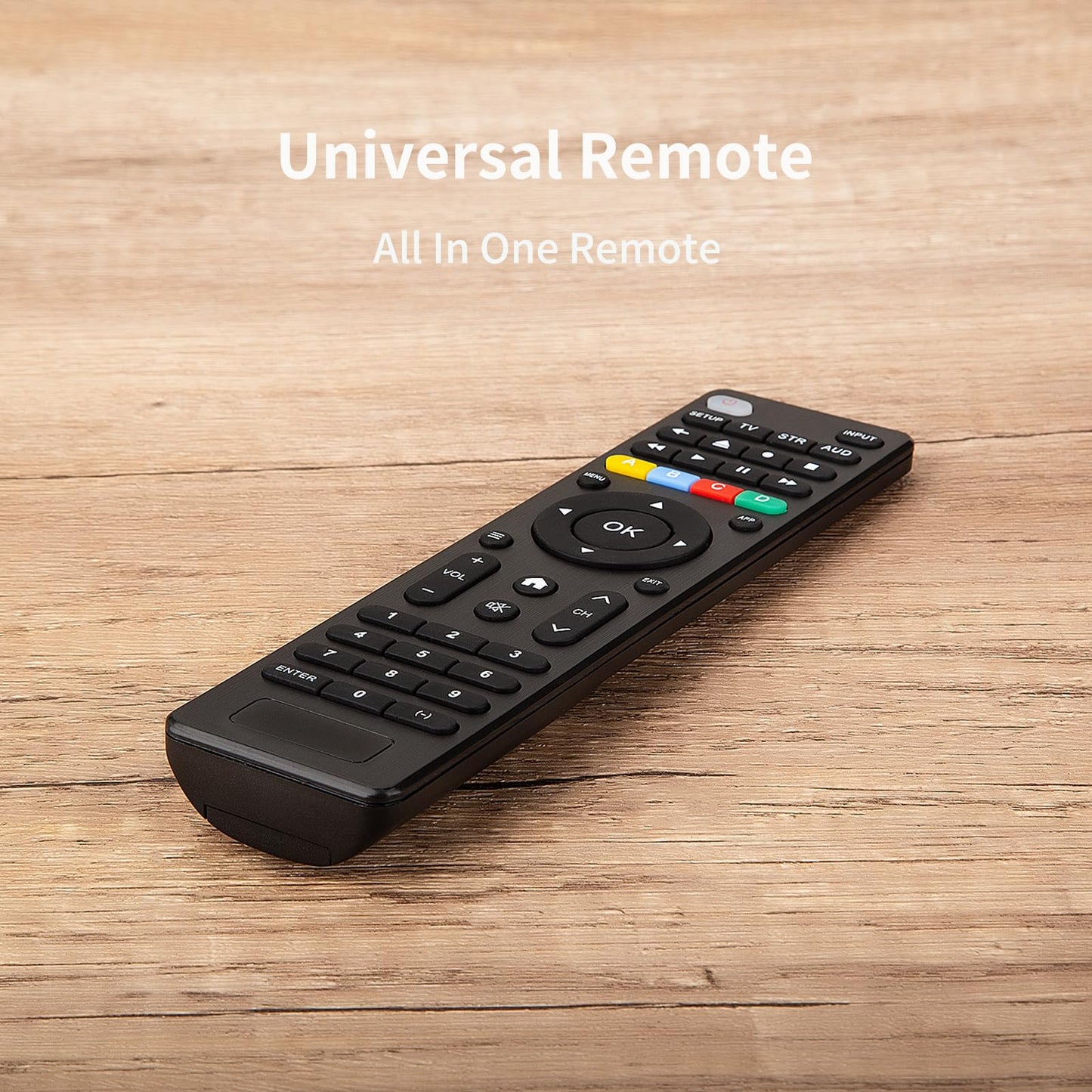 Universal TV Remote Control for Samsung,Hisense,LG,TCL,Philips,Sony,Insignia,Toshiba,Vizio Smart TVs and More Brand,(Compatible with Streaming Players,DVD/Blu-ray Players and Sound Bar Audio)