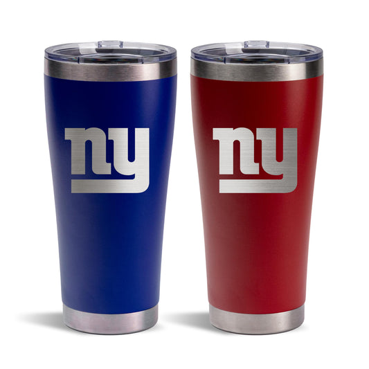 The Memory Company Officially Licensed NFL - New York Giants 2-Pack Home/Away 30oz Tumblers with Straws