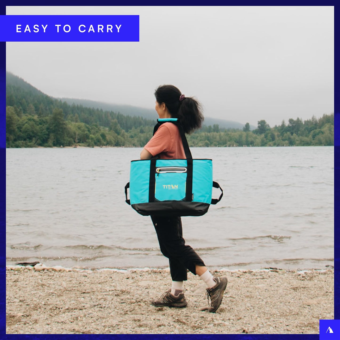 Titan Deep Freeze 30 Can Insulated Tote, Moss