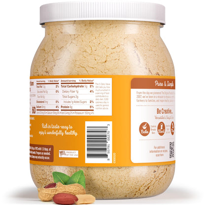 PB2 Powdered Peanut Butter Powder | 2LB Jar | Certified Gluten Free, Low-Carb, Keto Diet Friendly | Original Flavor with 6G of Protein, 90% Less Fat, 60 Calories Per Serving | Easy Mix for Healthy, Fit Diet