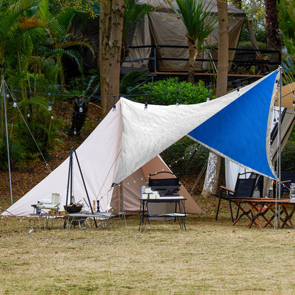 TICONN Heavy Duty Tarp Cover, Extra Thick Tarps Waterproof Tear and Rip Proof UV Resistant Tarpaulin with Reinforced Grommets and Edges (5.5 Mil, 10'x12')