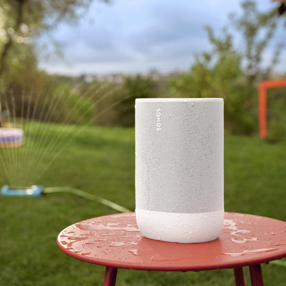 Sonos Move 2 - White - Wireless Portable Bluetooth Speaker