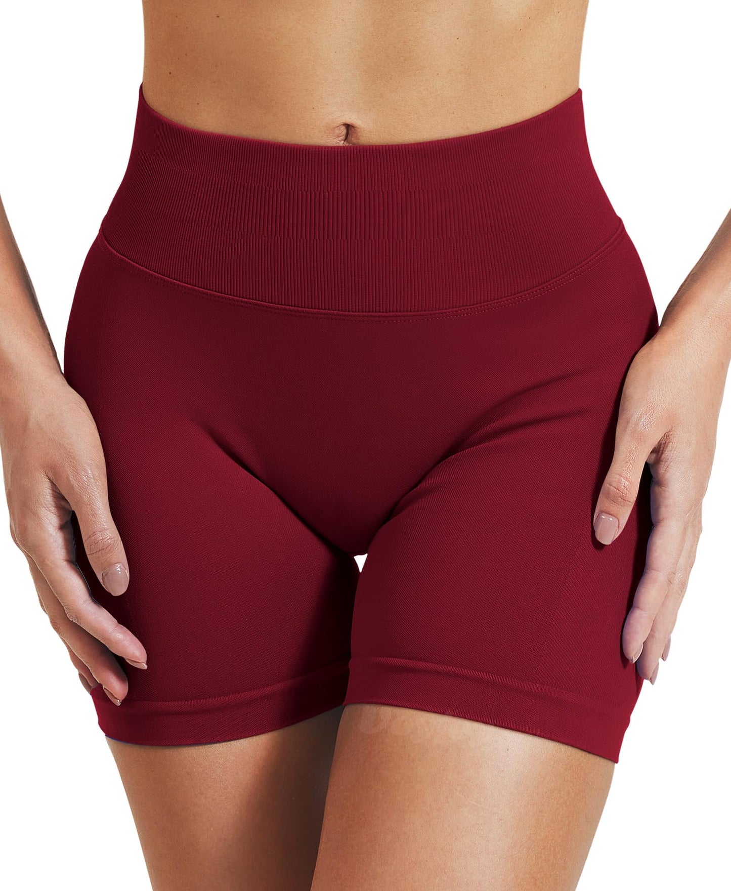 VOYJOY Women Workout Impact Shorts 3.6"/ 4.5"/ 6" Scrunch Butt Lifting Gym Seamless Booty Biker Shorts