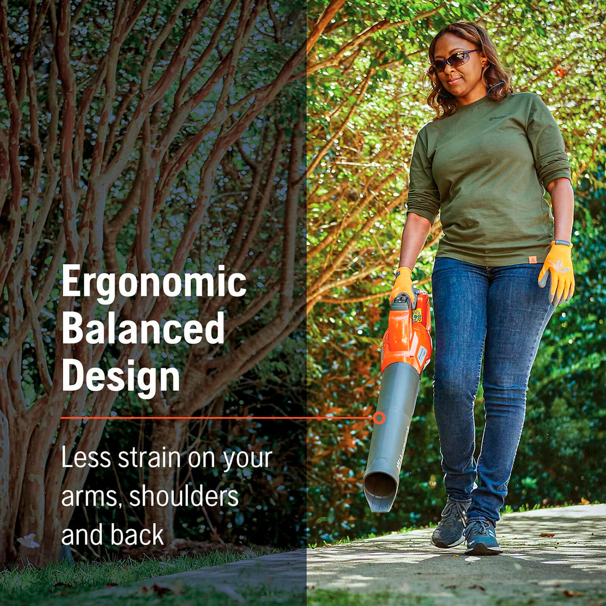 Husqvarna 230iB Battery Powered Cordless Leaf Blower, 136-MPH 650-CFM Electric Leaf Blower with Brushless Motor and Quiet Operation, Battery and Charger Not Included