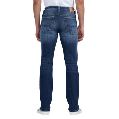 Buffalo David Bitton Men's Straight Six Jeans, VEINED and Crinkled, 32 x 34