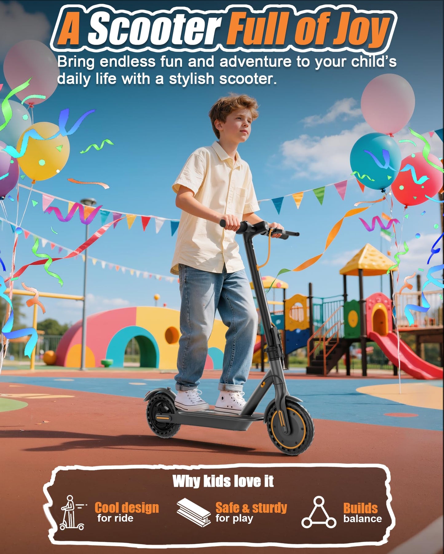 MAXSHOT Electric Scooter Adults & Big Kids, 350W Powerful Motor, Top Speed 16/19MPH, 12/16/19/21Miles Range, 8.5" Solid Tires Folding Commuter Escooter with Dual Suspension for Commuting, APP Control