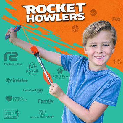 Toy Rocket Launcher for Kids: Outdoor Toys Slingshot Rocket Launchers - Best Gifts for Boys & Girls All Ages - Fun Stocking Stuffers for Kids & Teen Boy Gifts for 8 9 10 11 12+ Year Old Boys Gift Idea