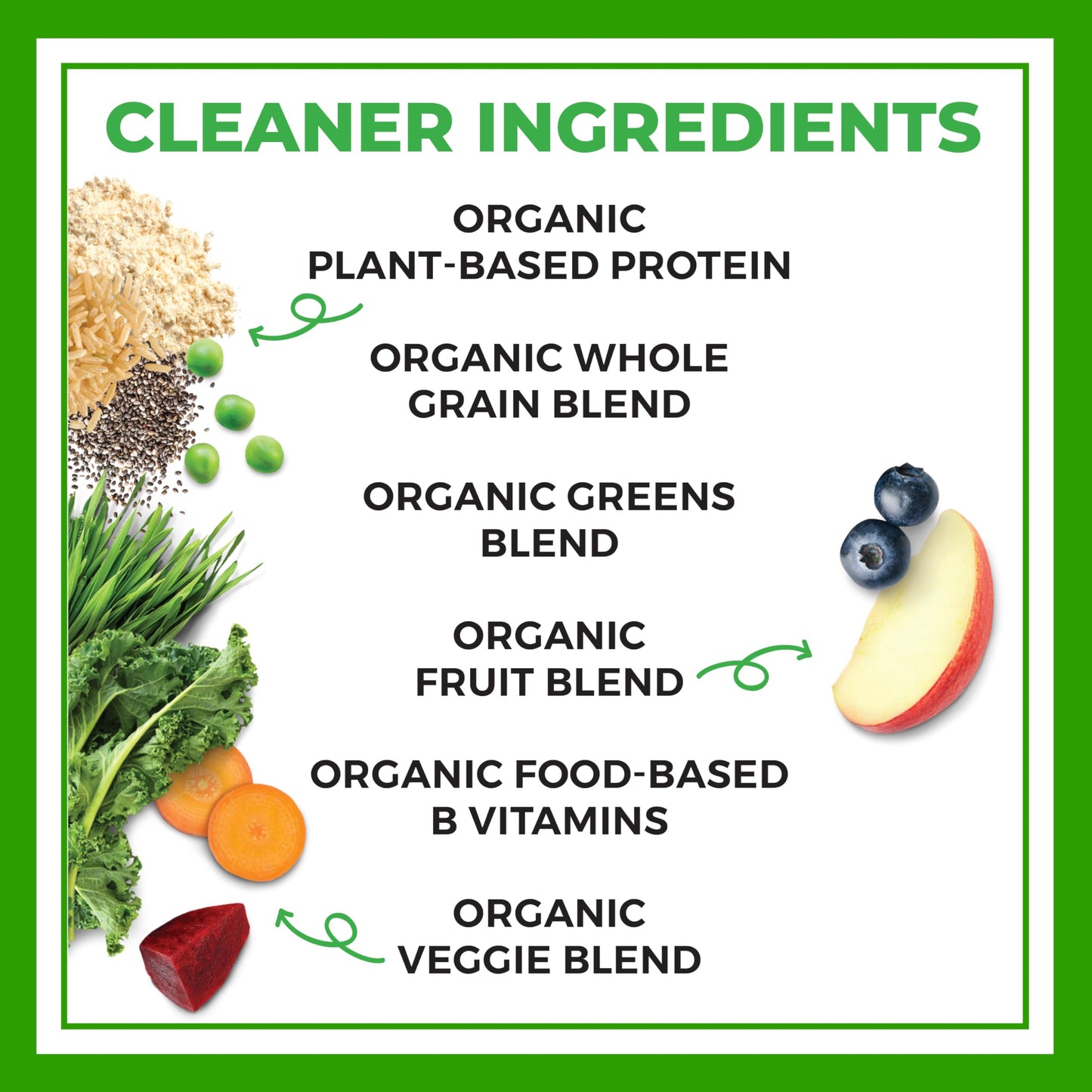 Orgain Organic Vegan Meal Replacement Protein Powder, Creamy Chocolate Fudge - 20g Plant Based Protein, Gluten Free, Dairy Free, Lactose Free, Soy Free, No Sugar Added, For Smoothies & Shakes - 2.03lb