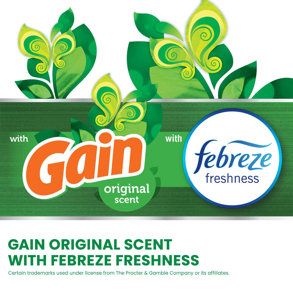 Glad ForceFlex Tall Kitchen Trash Bags, 13 Gal, Gain Original with Febreze, 110 Ct (Pack May Vary)