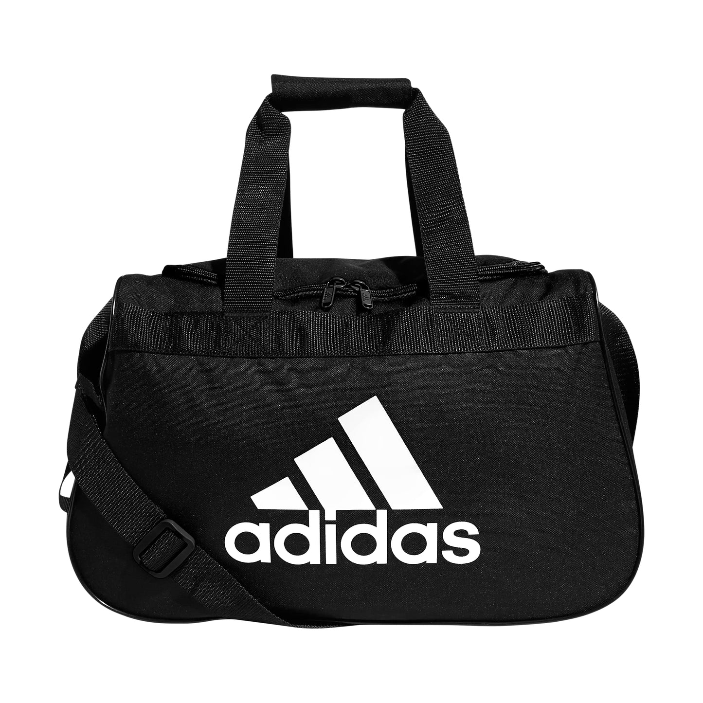 adidas Diablo Small Duffel, Sports Duffle Gym Bags for Men or Women, Black, One Size