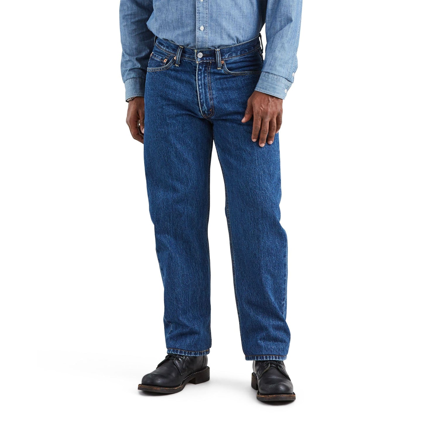 Levi's Men's 550 Relaxed Fit Jeans (Also Available in Big & Tall), Dark Stonewash, 38W x 36L