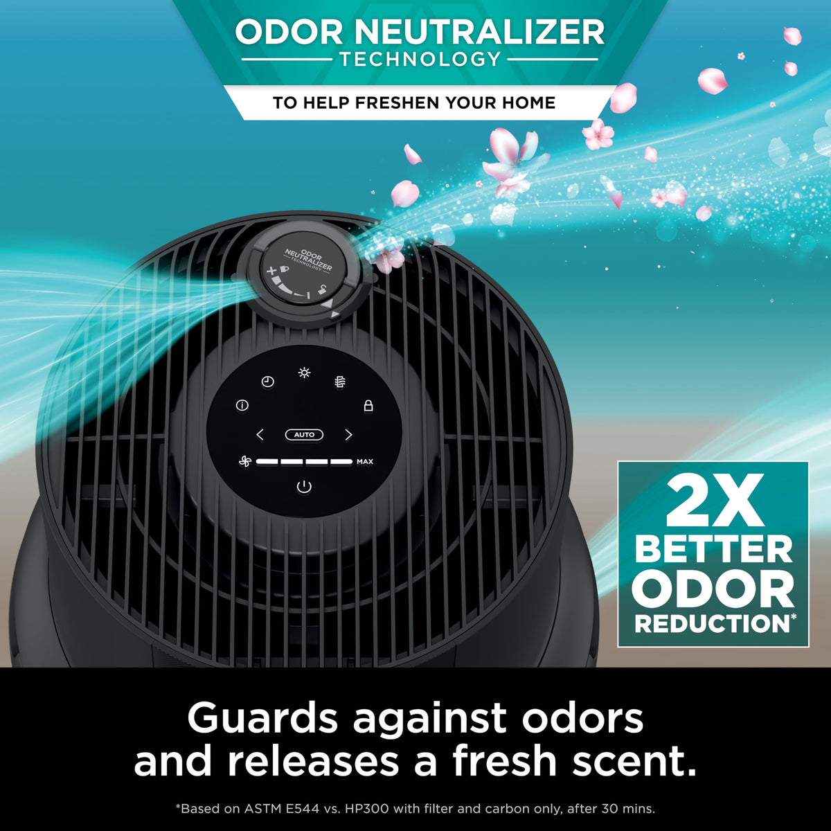 Shark Air Purifiers for Home Large Room with NeverChange Air Filter, 5 Year HEPA Filter, Covers 650 Sq. ft, Odor Neutralizer and Clean Sense Technology, Removes 99.98% of Dust & Allergens, HP152