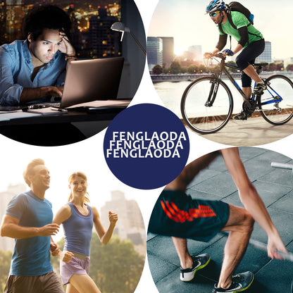 fenglaoda 8 Pairs Compression Socks for Men & Women 20-30 mmHg Knee High Nurse Pregnant Running Medical and Travel Athletic(L/XL,Multi01 )