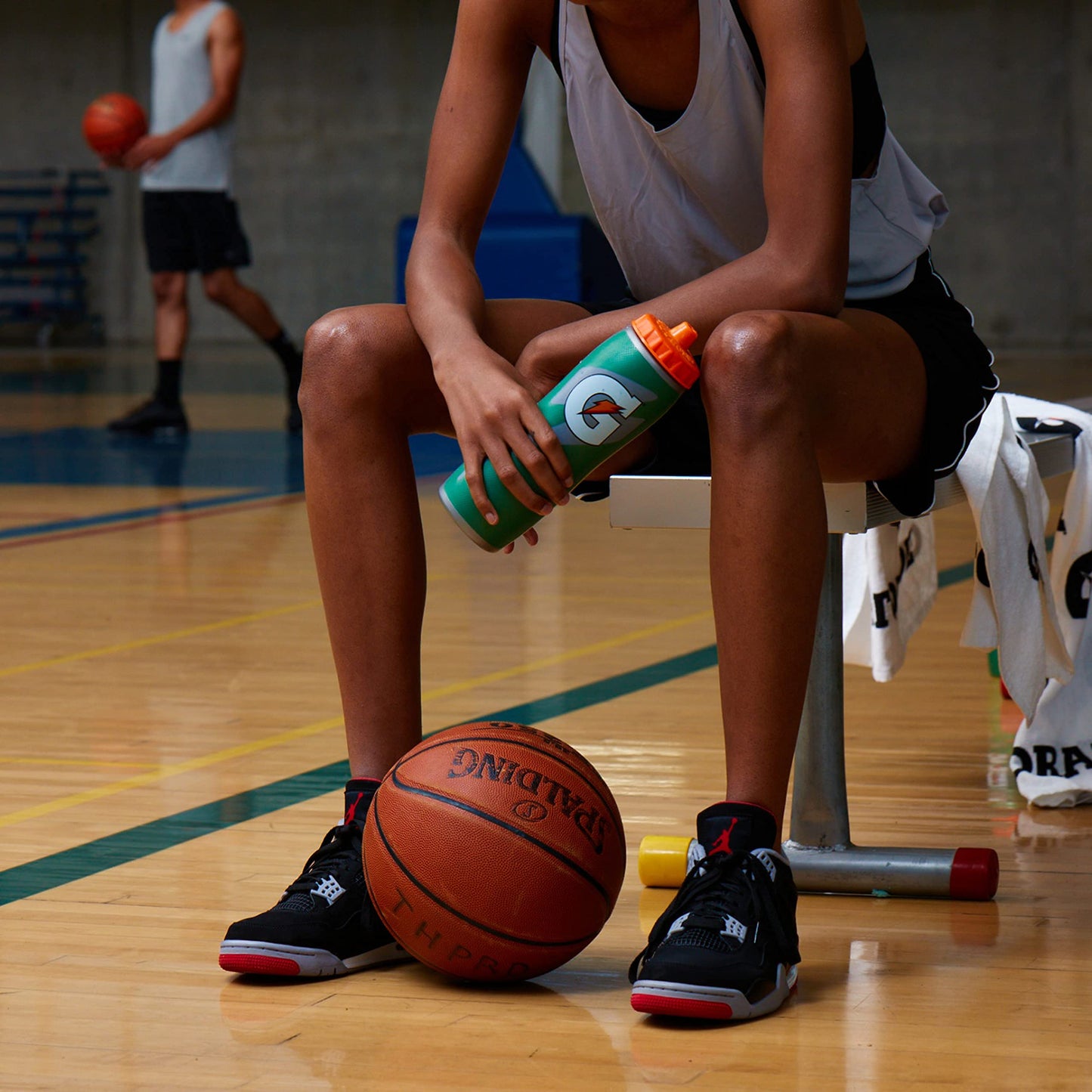 Gatorade 32oz Gator-skin Bottle, Green, One Size