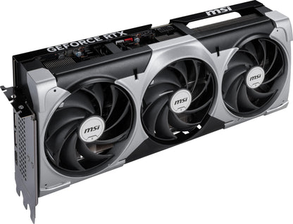MSI Gaming RTX 5090 32G Ventus 3X OC Graphics Card (32GB GDDR7, 512-bit, Extreme Performance: 2452 MHz, DisplayPort x3 2.1a, HDMI 2.1b, NVIDIA Blackwell Architecture)