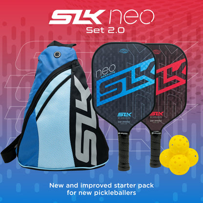 Selkirk Sport SLK Neo Graphite Pickleball Paddle Set of 2 | Designed in The USA | Graphite Paddles for Superior Power | Pickleball Starter Set