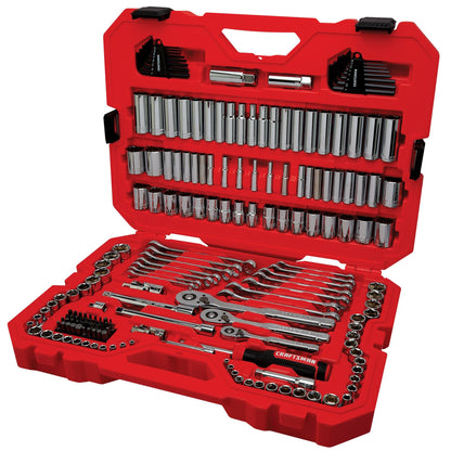 CRAFTSMAN Mechanics Tool Set, 1/4 and 3/8 Inch Drive, 189 Piece (CMMT12134)