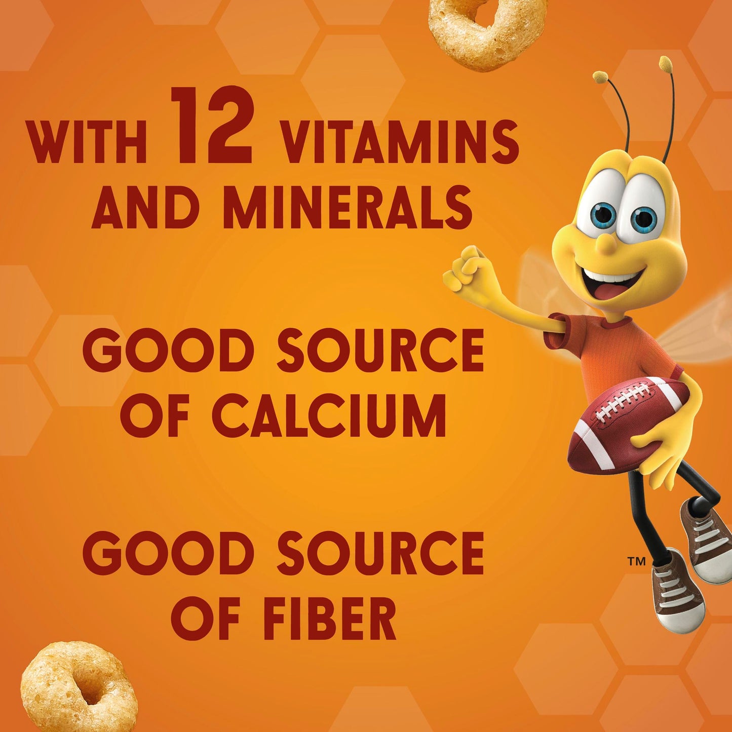 Honey Nut Cheerios, Heart Healthy Gluten Free Breakfast Cereal with Whole Grain Oats, Giant Size, 27.2 oz