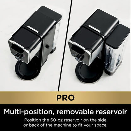 Ninja Hot and Iced Coffee Maker, Single Serve Coffee Maker and Drip Coffee Machine, DualBrew Pro Specialty 12-Cup with K-Cup Combo, Includes Permanent Filter, CFP307