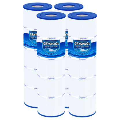 Cryspool® 07077 Filter Compatible with CCP420, Clean and Clear Plus 420, PCC105-PAK4, R173576, C-7471, 178584, 817-0106, FC-6470, 4×105 Sq. Ft Pool Filter Cartridges, 4 Pack