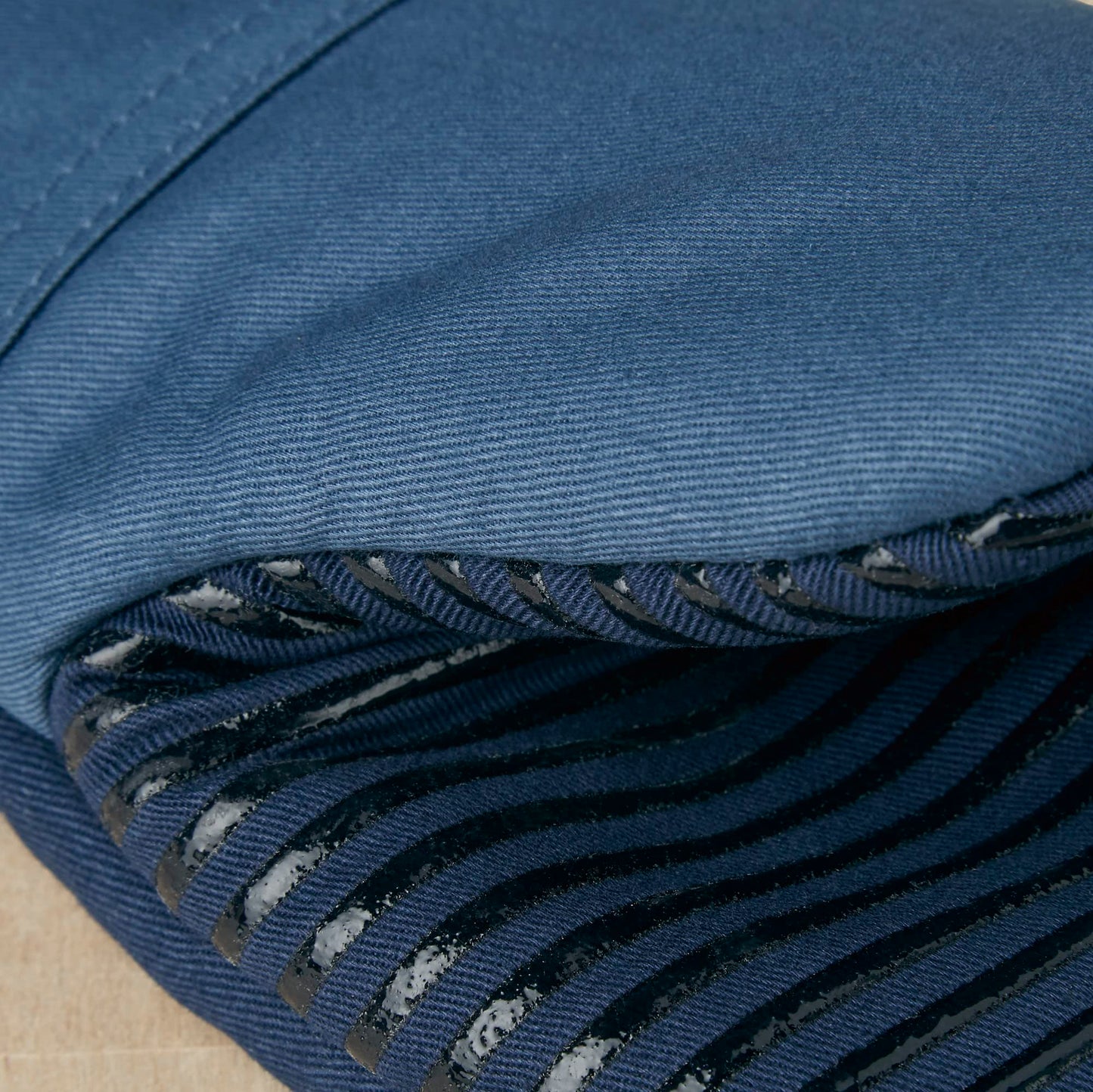 KitchenAid Beacon Two-Tone Non-Slip Mini Oven Mitt Set, Navy/Ink, 5.5"x8", 2 Piece