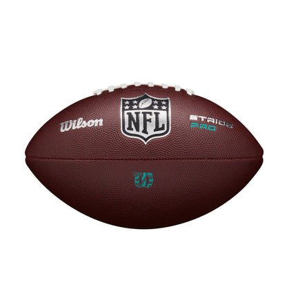 WILSON NFL Stride Pro Eco Football - Brown, Official Size
