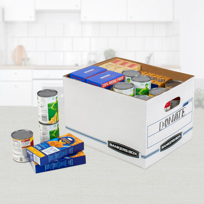 Bankers Box 30-Pack Basic Duty File Storage Boxes with Lids, Letter/Legal, STOR/FILE, (0071304)