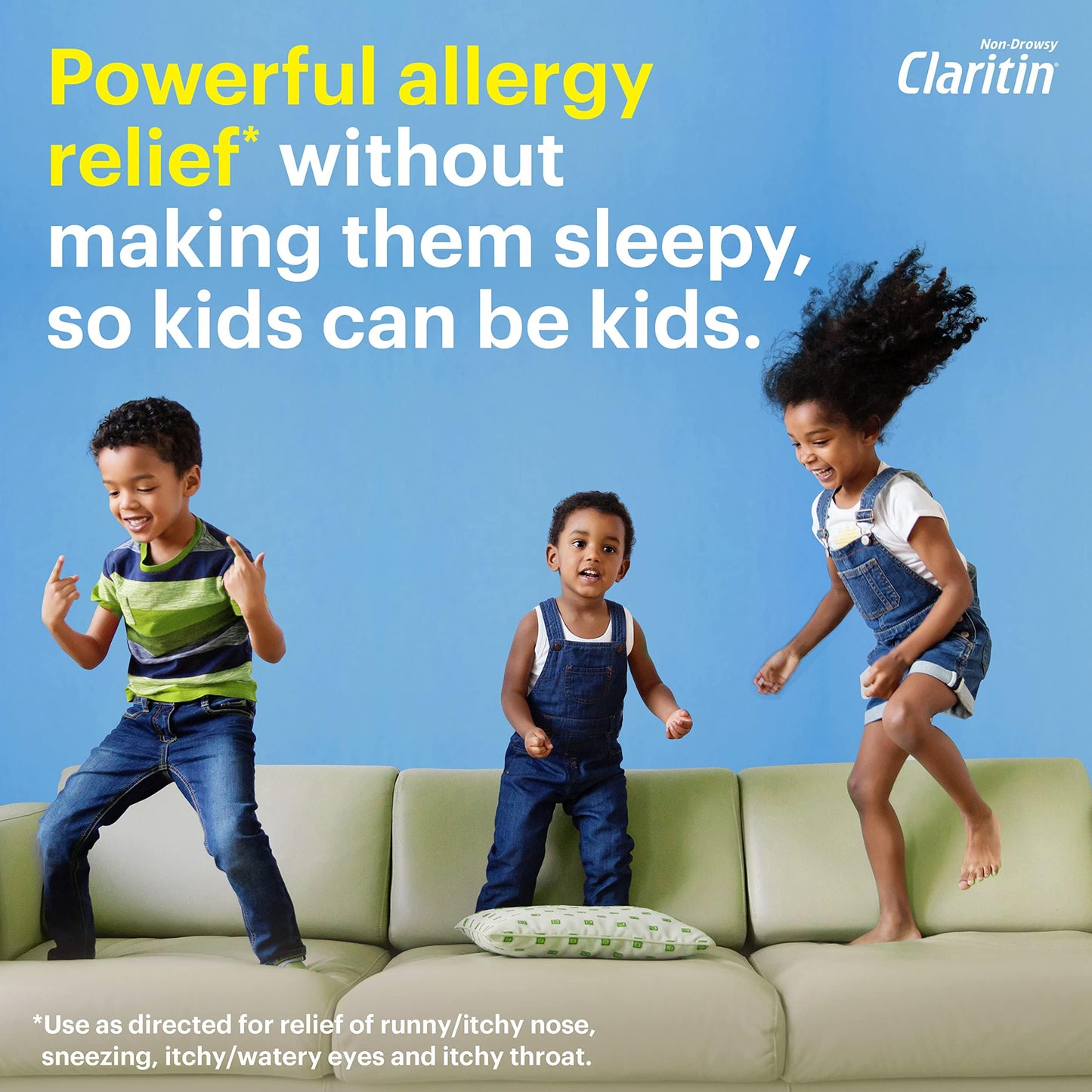 Claritin 24 Hour Allergy Relief - Grape Flavored - Non Drowsy Liquid Antihistamine for Kids, Dye, Alcohol, and Sugar Free Medicine For Children 2 Aged Years and Older