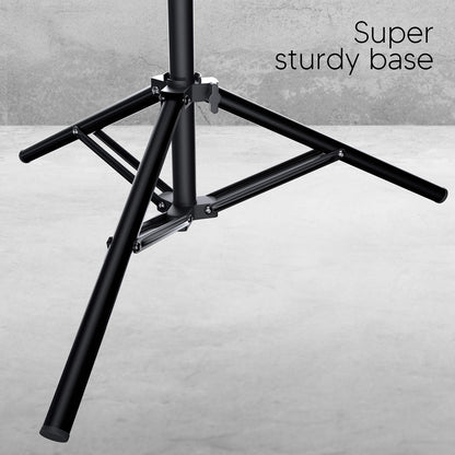 TalkWorks 10'' Selfie Ring Light with Phone Holder Tripod Stand - 3 Color Modes, USB Powered, Black