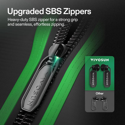VIVOSUN S425 4x2 Grow Tent, 48"x24"x60" High Reflective Mylar with Observation Window and Floor Tray for Hydroponics Indoor Plant for VS2000