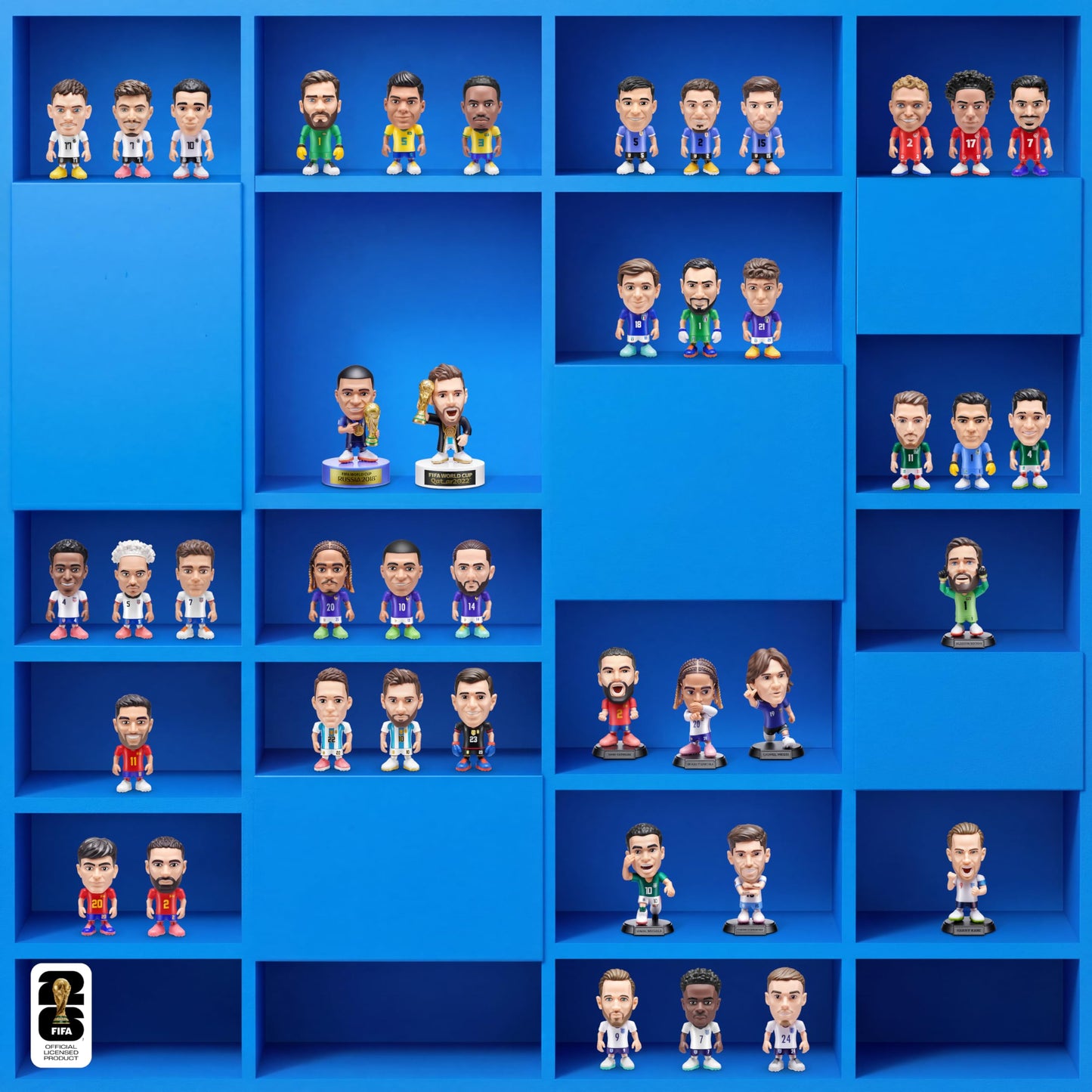 FIFA World Cup 2026™ Ballers Series 1 2 Pack by ZURU – Official Licensed Product. Surprise Unboxing Football Collectible Sports Toy for Boys, Ages 3+