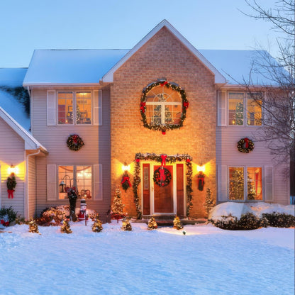 Hompavo 【Upgraded】 LED Flame Light Bulbs, 4 Modes Flickering Light Bulbs with Upside Down Effect, E26/E27 Flame Bulb for Halloween Christmas Party Patio Porch Home Indoor & Outdoor Decorations - 2