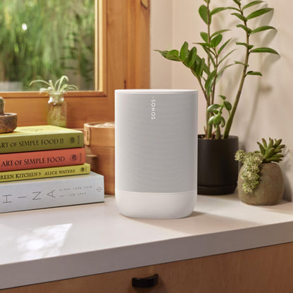 Sonos Move 2 - White - Wireless Portable Bluetooth Speaker