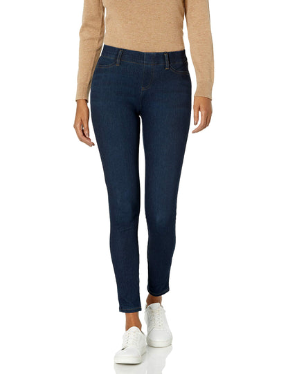 Amazon Essentials Women's Pull-On Knit Jegging (Available in Plus Size), Dark Wash, XX-Large