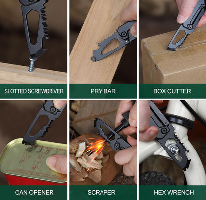 Fathers Day Dad Gifts - Gifts for Dad, Fathers Day Dads Gift from Daughter, Son, Wife - Dads Birthday Gift, Christmas Dad's Presents for Husband, Stepdad, Men - Keychain Presents, Portable Tool