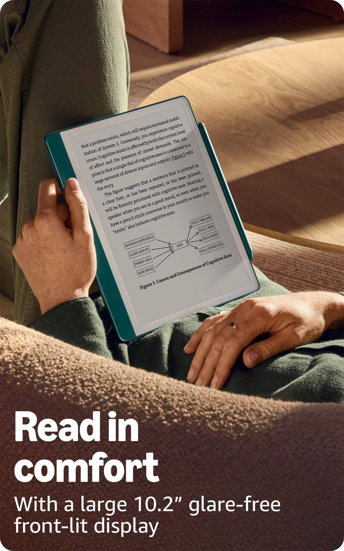 Amazon Kindle Scribe (64GB) - Your notes, documents and books, all in one place. With built-in AI notebook summarization. Includes Premium Pen - Metallic Jade