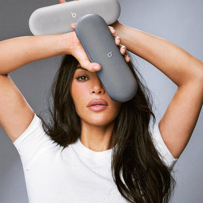 Beats Pill x Kim Kardashian - Wireless Bluetooth Speaker and Portable Charger via USB-C - Up to 24 Hours Battery Life, IP67 Water Resistant, Apple & Android Compatible, Built-in Mic – Dark Gray