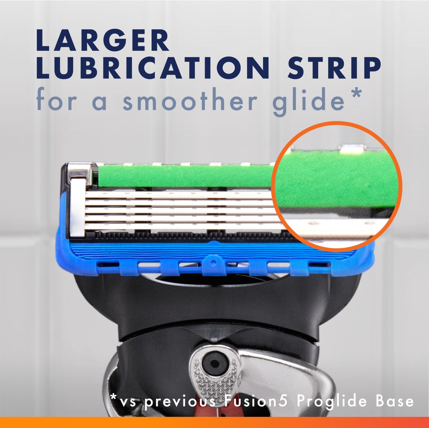 Gillette Fusion ProGlide Razor for Men, Handle + 4 Blade Refills