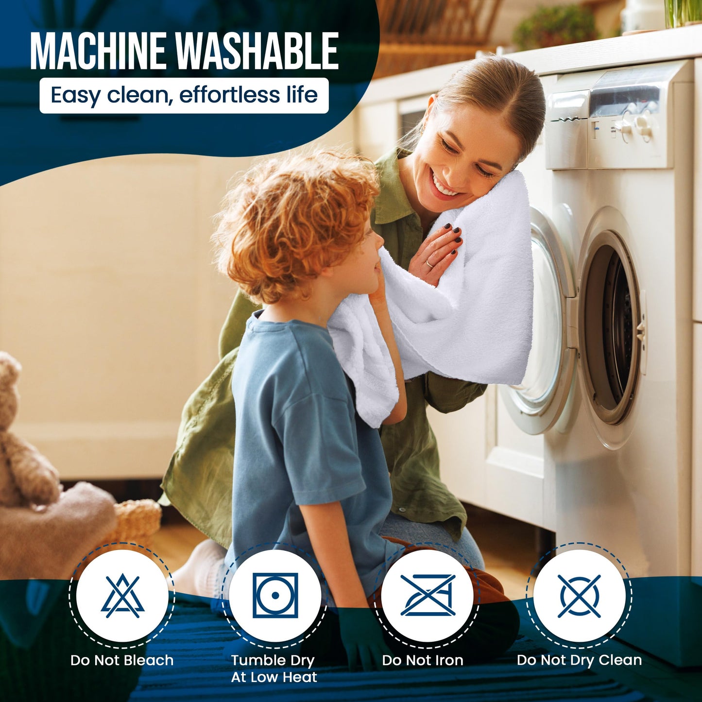 Utopia Bedding Waterproof Mattress Protector Twin Size, Premium 200 GSM Terry Mattress Cover, Soft & Breathable Bed Cover, Fitted Sheet Style with Stretchable Deep Pockets 15" (White)