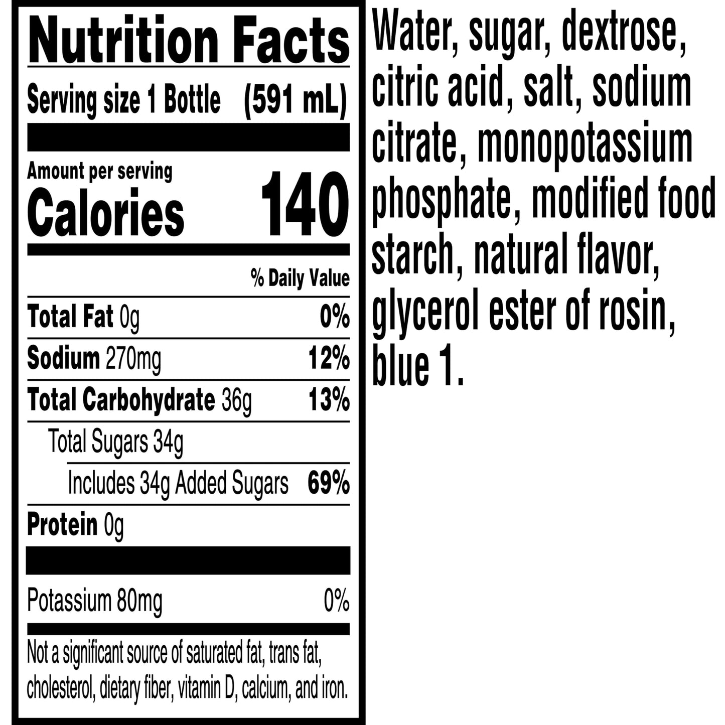 Gatorade Thrist Quencher, Frost Glacier Freeze Sports Drinks, 20 Fl Oz Bottles, 8 Pack