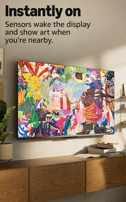 Amazon Fire TV 43" 4-Series (newest model), 4K Ultra HD smart TV with Alexa Remote, HDR10+, fast processor, Dolby Audio, Ambient Experience, free and live TV