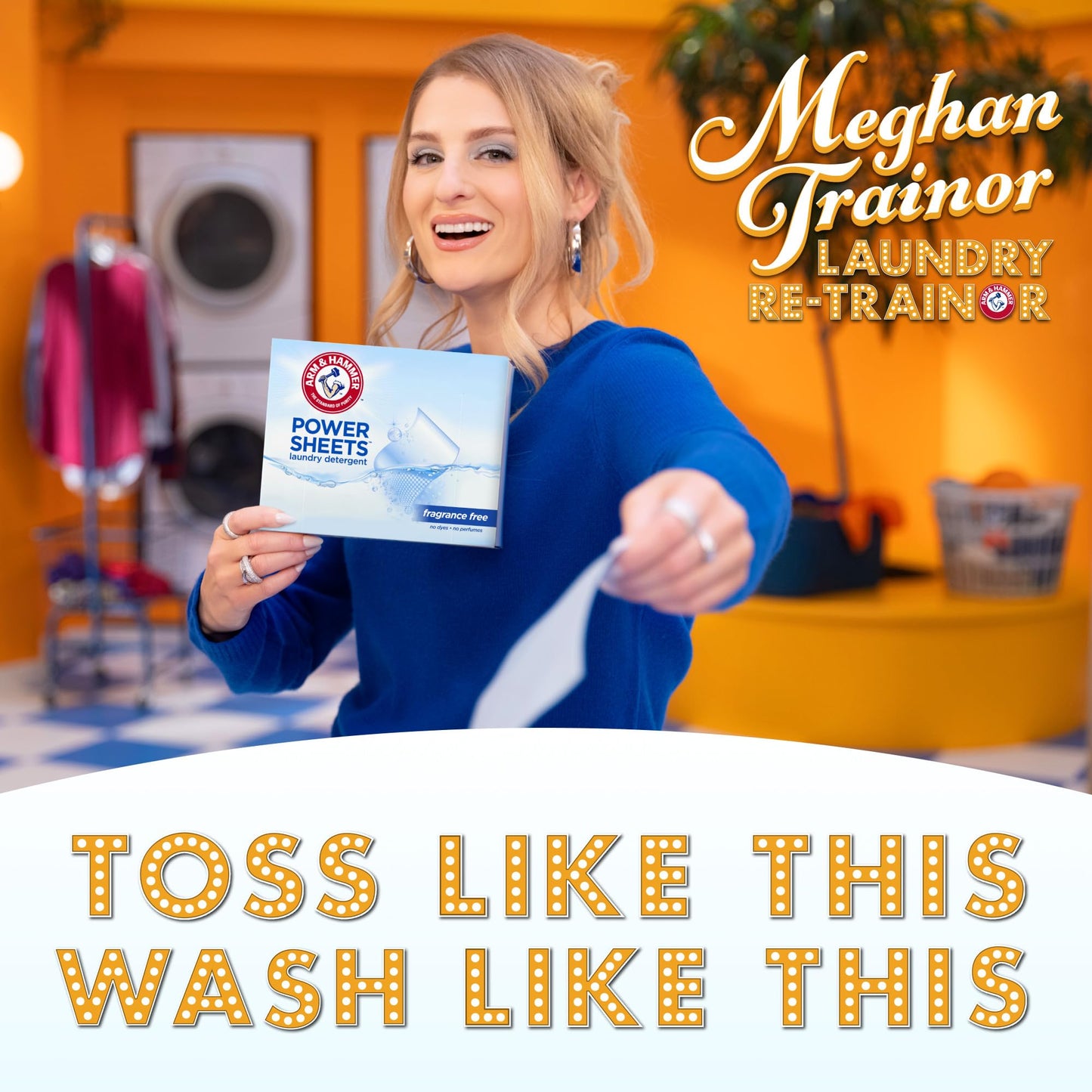 ARM & HAMMER Power Sheets Laundry Detergent, Fragrance Free, No Dyes or Perfumes, Lightweight and Travel-Friendly, 35 Count, Up to 70 Small Loads