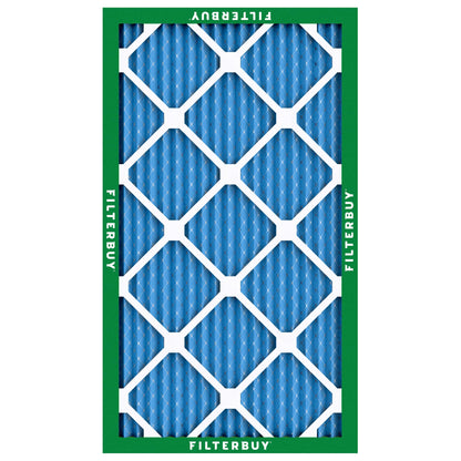 Filterbuy 20x30x1 Air Filter MERV 13 Optimal Defense (4-Pack), Pleated HVAC AC Furnace Air Filters Replacement (Actual Size: 19.63 x 29.63 x 0.75 Inches)