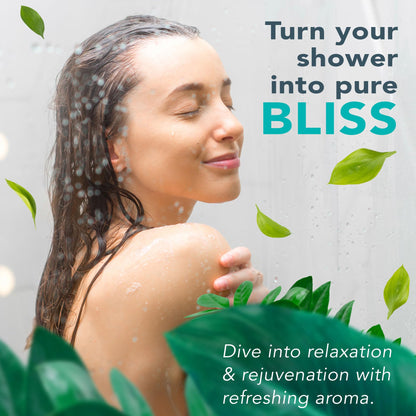 Shower Steamers Aromatherapy - USA Made with Natural Ingredients & Eucalyptus Essential Oil, Mothers Day Gifts, Large Shower Bombs, Relaxation Spa Gifts for Women & Men, Self Care Gifts for Mom