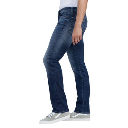 Buffalo David Bitton Men's Straight Six Jeans, VEINED and Crinkled, 32 x 34