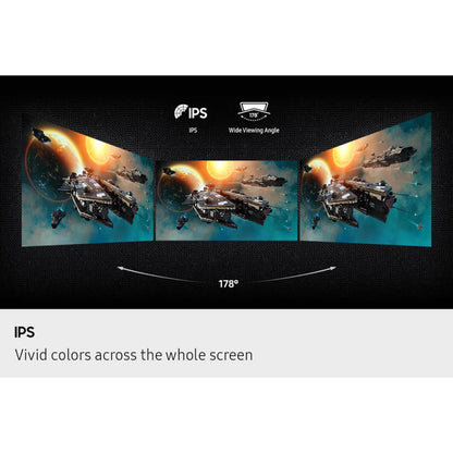 SAMSUNG 27” Odyssey G5 G53F QHD Resolution Gaming Monitor, HDR10, 200Hz Refresh Rate, IPS Panel, AMD FreeSync™ Premium, Black Equalizer, Auto Source Switch, LS27FG532ENXZA