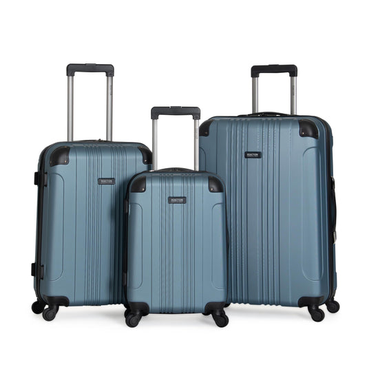 Kenneth Cole REACTION Out of Bounds, Granite Blue, 3-Piece Set (20", 24", & 28")
