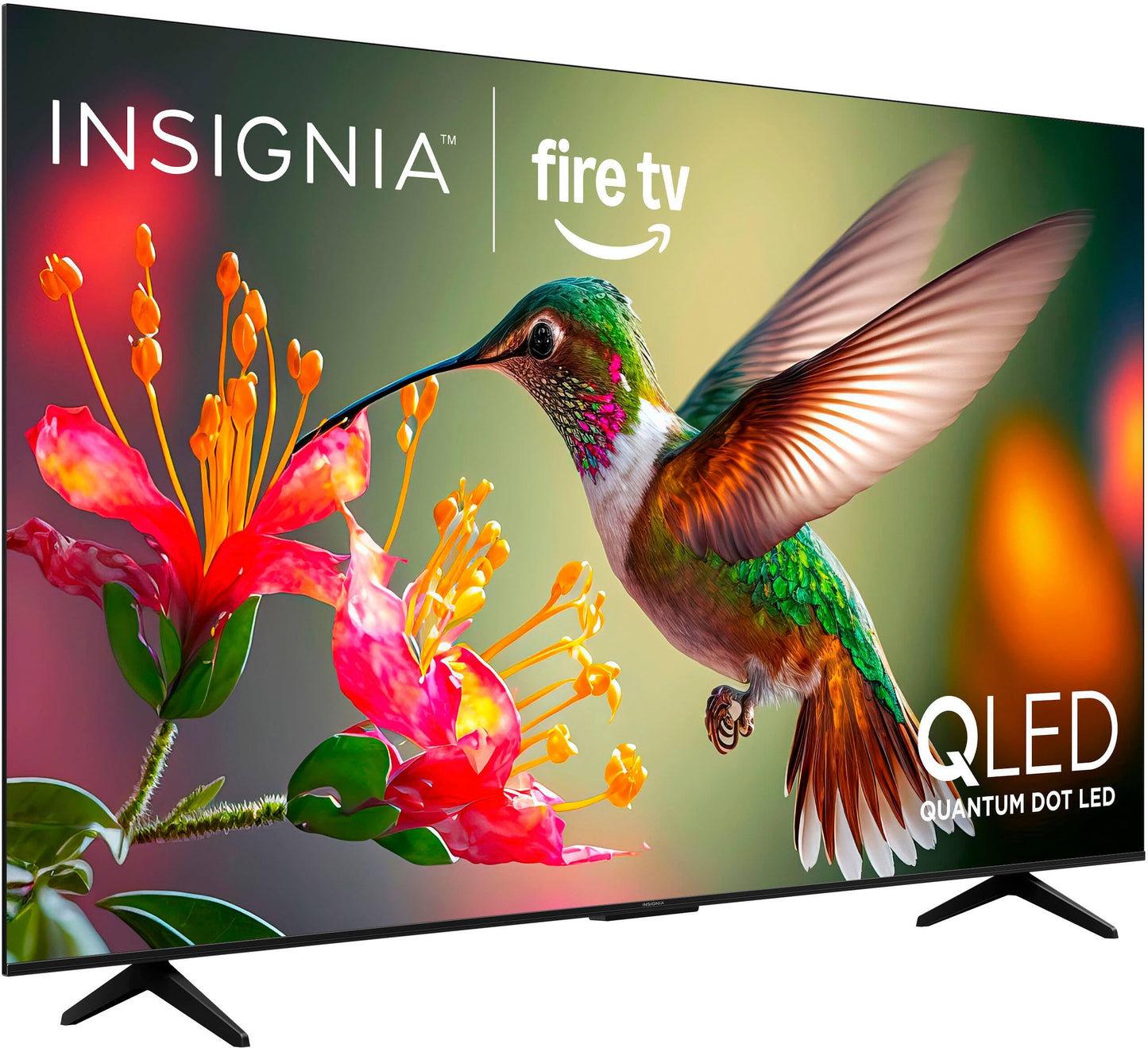 INSIGNIA 75-inch Class QF Series LED 4K UHD QLED Smart Fire TV with Alexa Voice Remote (NS75-UQFL26)