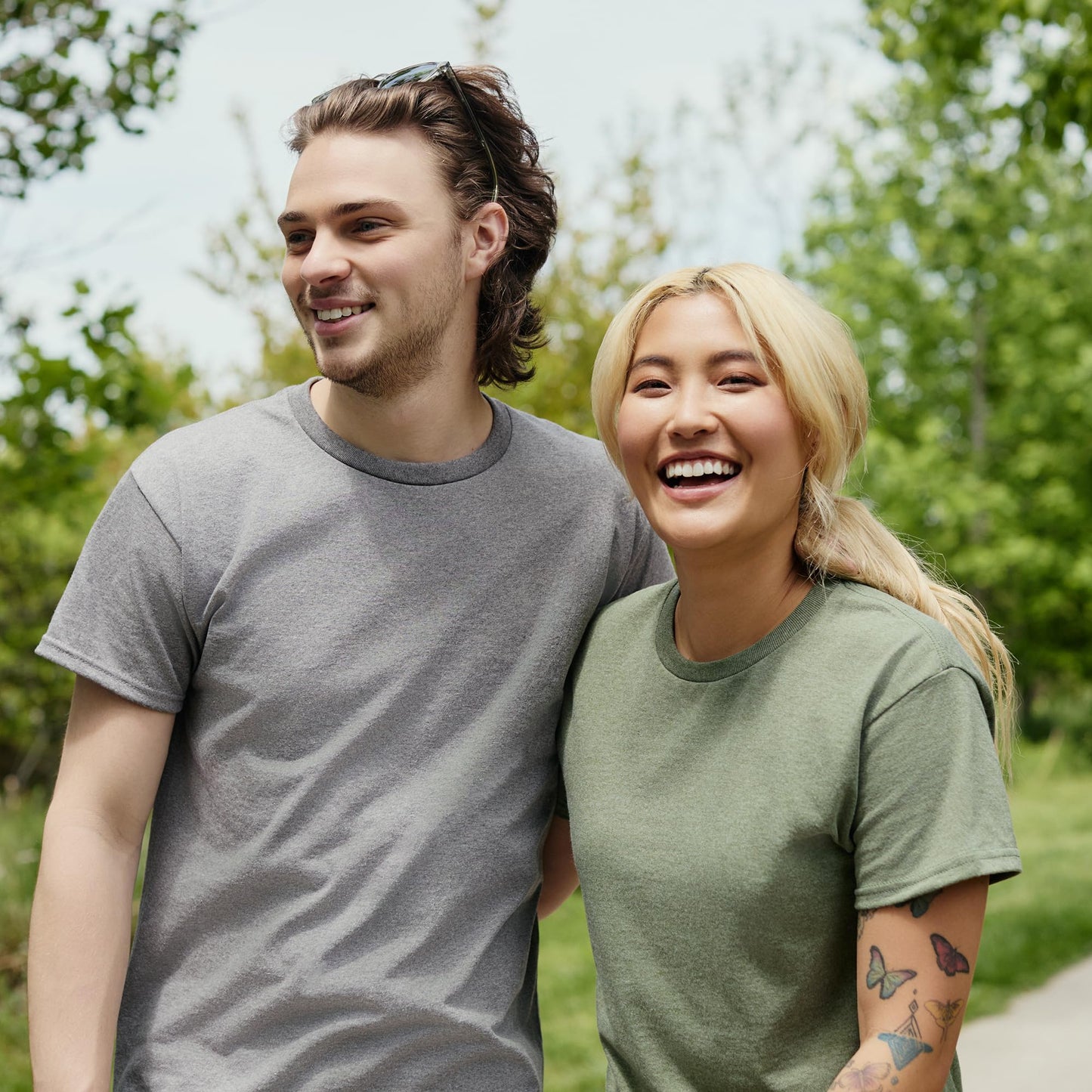 Hanes Unisex T-Shirt, Beefy Crewneck Cotton T-Shirt, Unisex Crewneck Cotton Tee, Unisex Classic Crewneck Cotton Tee