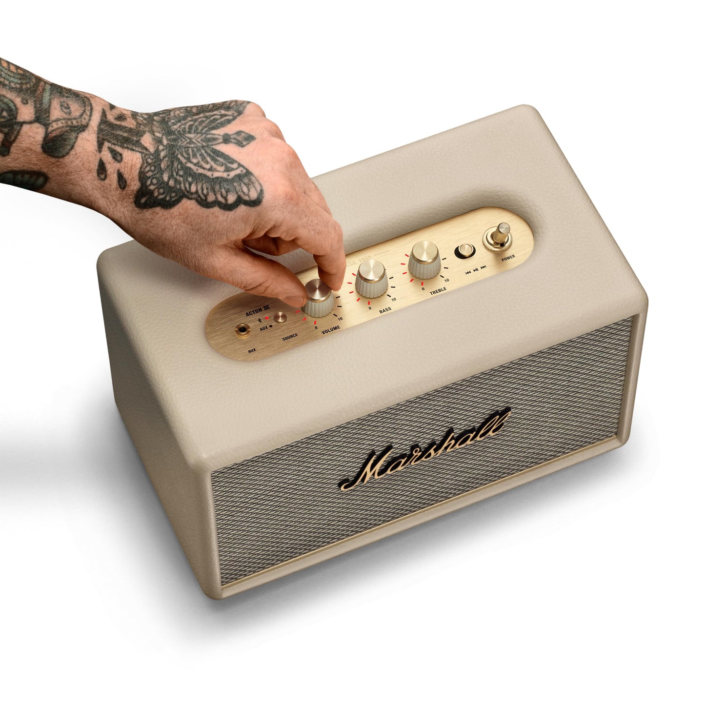 Marshall Acton III Bluetooth Speaker - Cream